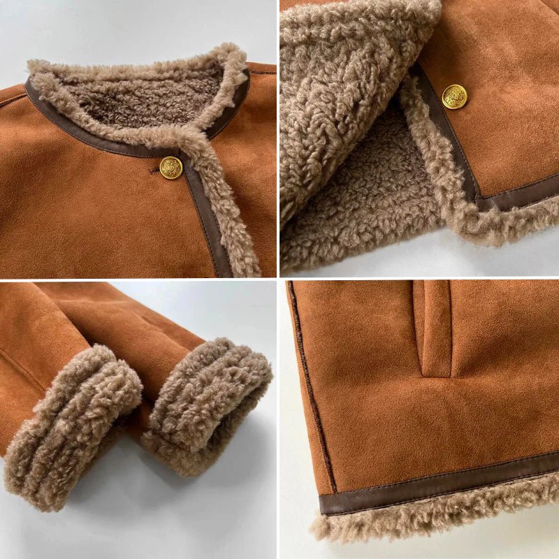 Terhild – Jas met Shearling-Beslag