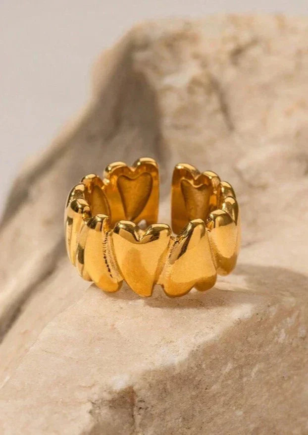 Hazel | Wrap-Around Hart Ring