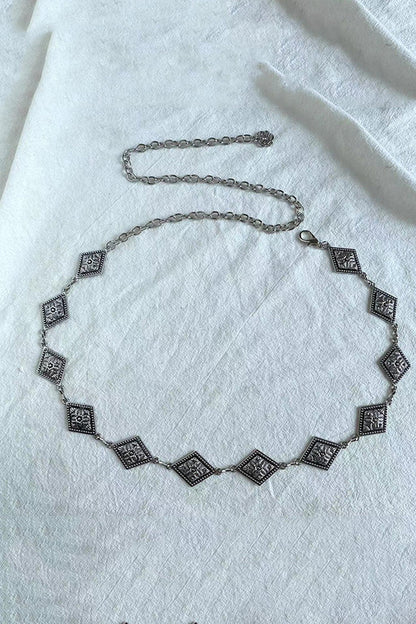 Raegan | Retro Geometrische Heupketting