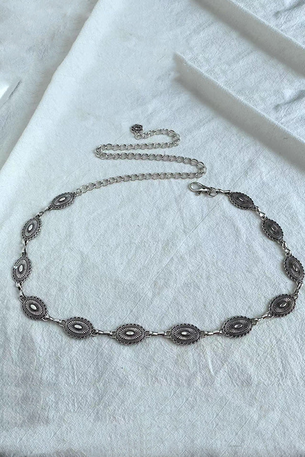 Raegan | Retro Geometrische Heupketting