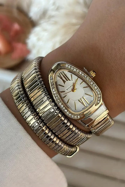 Mariah | Slangenarmband Horloge