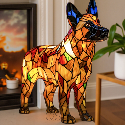 Bijzondere Lumière viervoeter lamp