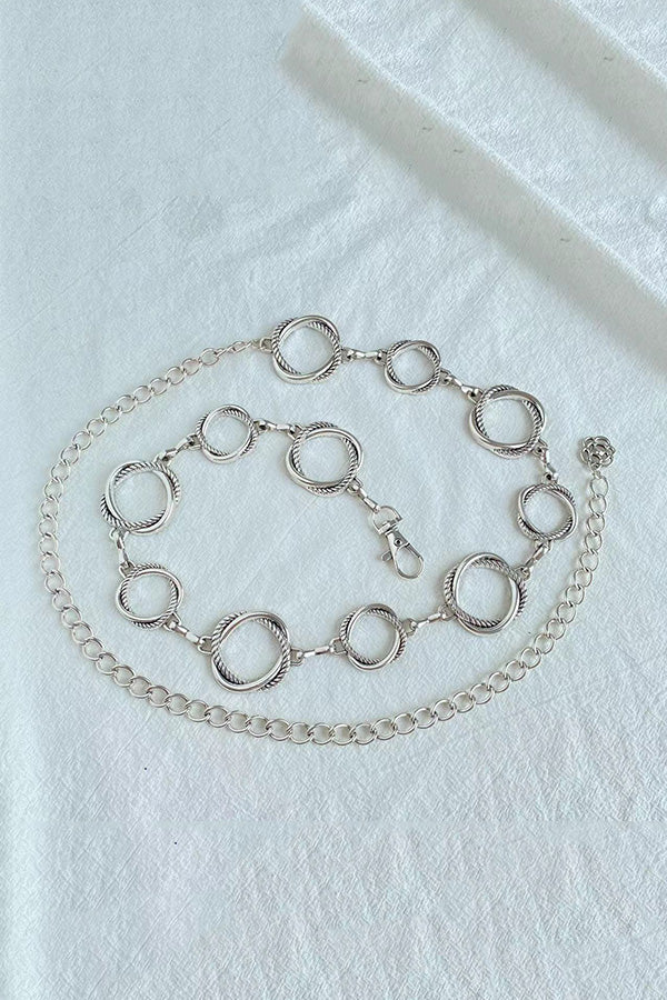 Raegan | Retro Geometrische Heupketting