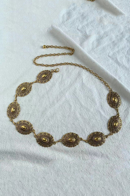 Raegan | Retro Geometrische Heupketting