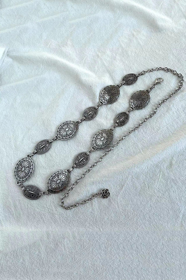 Raegan | Retro Geometrische Heupketting