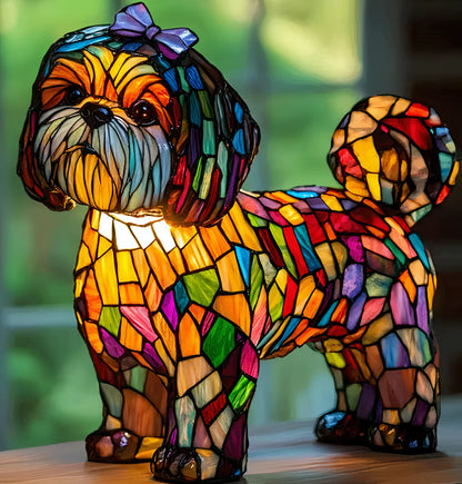 Bijzondere Lumière viervoeter lamp