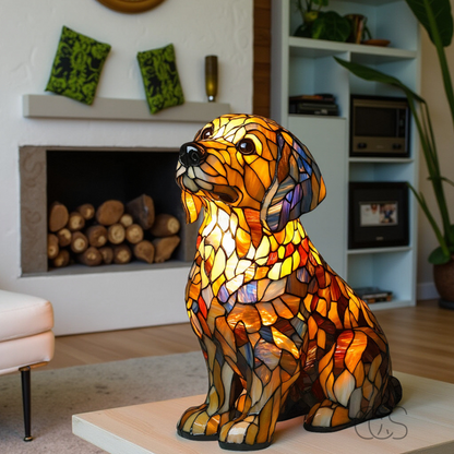 Bijzondere Lumière viervoeter lamp