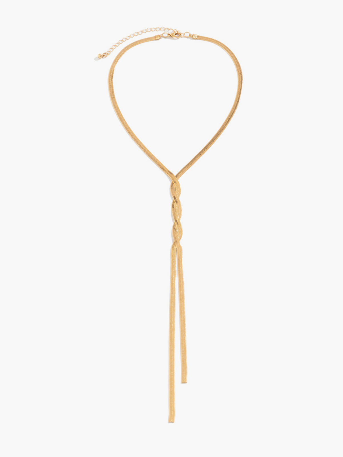 Lilliana | Keten Twist Tassel Ketting