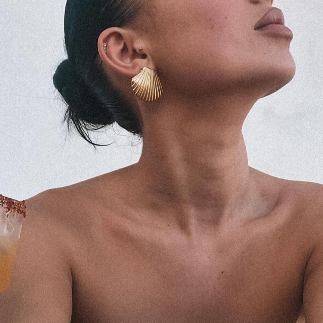 Louisa | Schelp Oorbellen