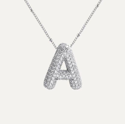 Savannah | Diamanten Bubble Letter Ketting