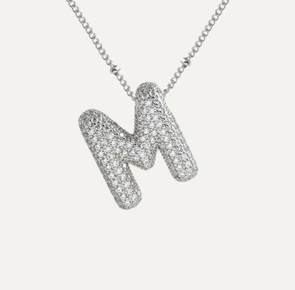 Savannah | Diamanten Bubble Letter Ketting