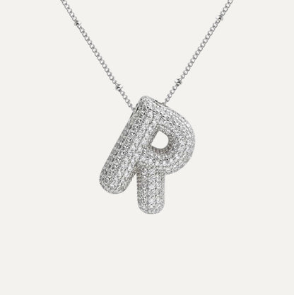 Savannah | Diamanten Bubble Letter Ketting