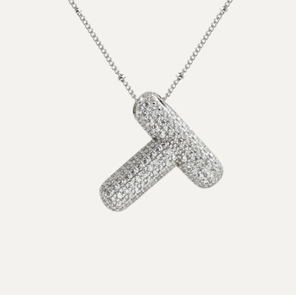 Savannah | Diamanten Bubble Letter Ketting