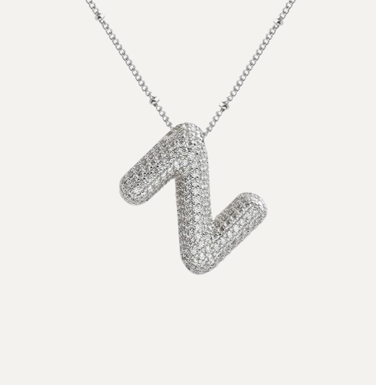 Savannah | Diamanten Bubble Letter Ketting