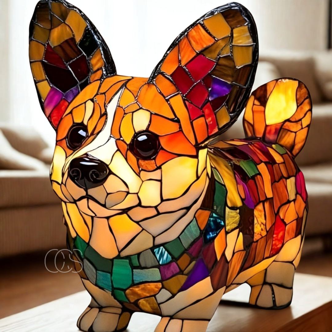 Bijzondere Lumière viervoeter lamp