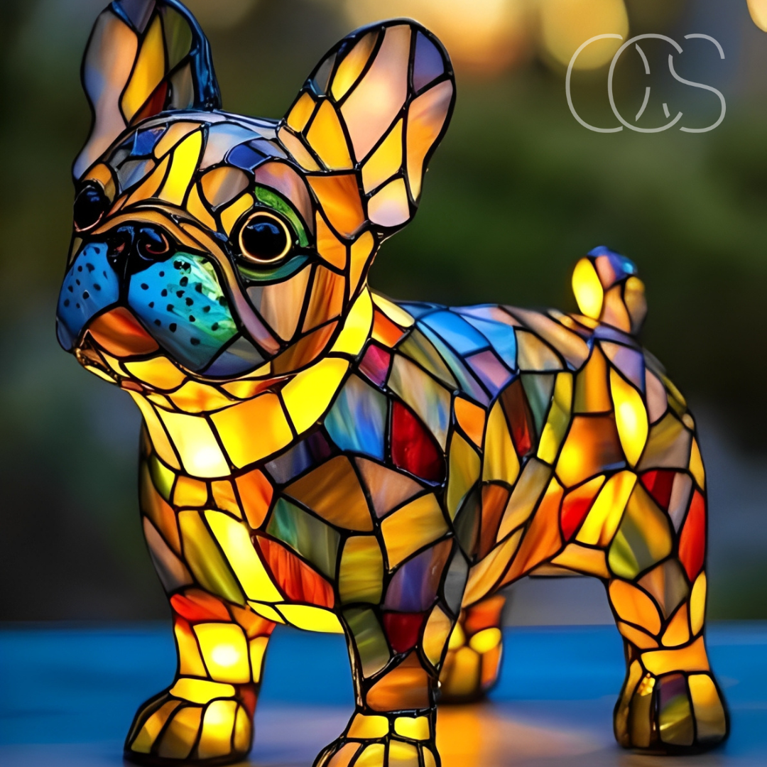 Bijzondere Lumière viervoeter lamp