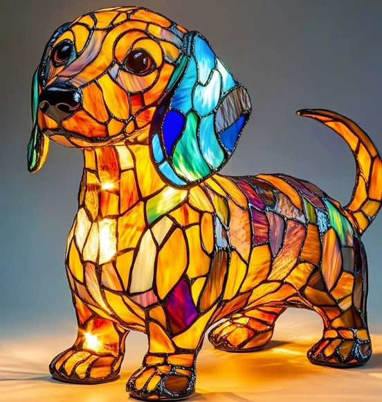 Bijzondere Lumière viervoeter lamp