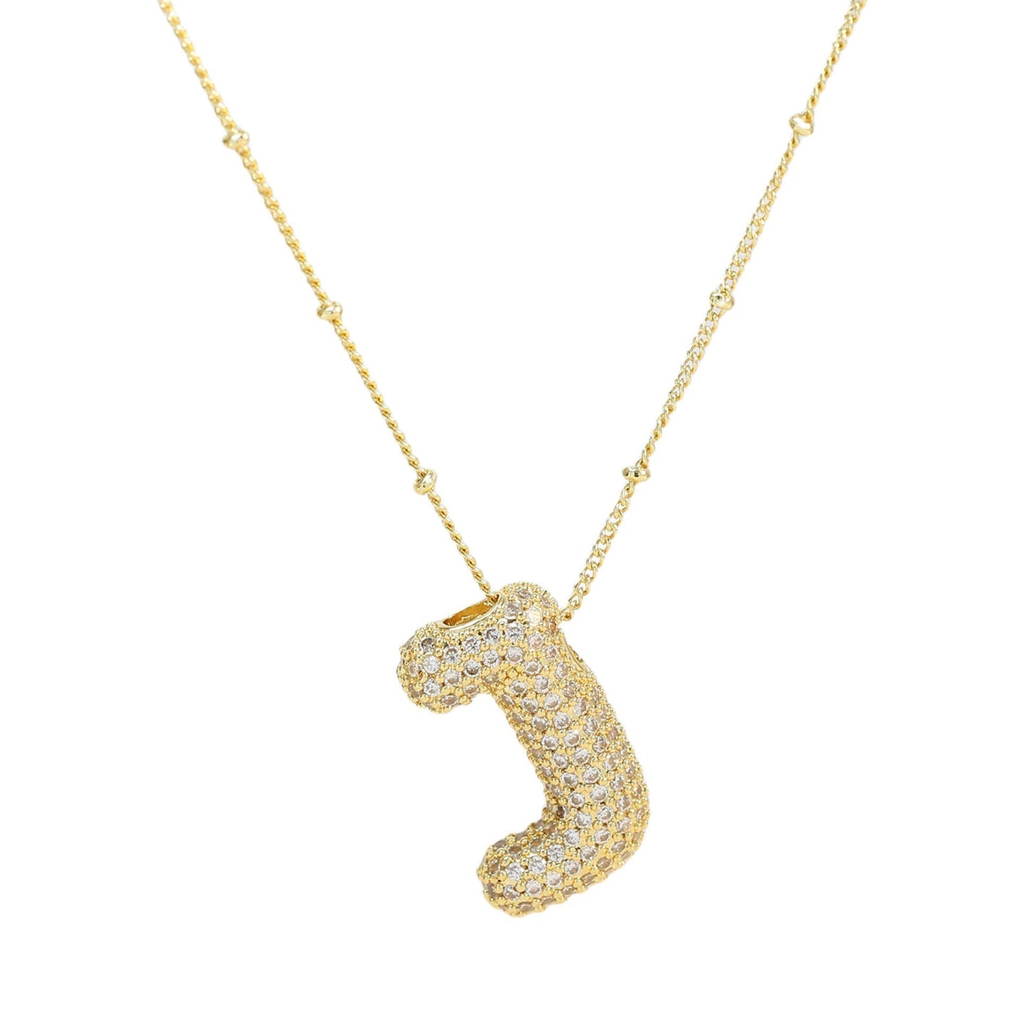Savannah | Diamanten Bubble Letter Ketting