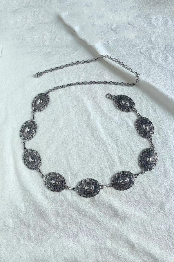 Raegan | Retro Geometrische Heupketting