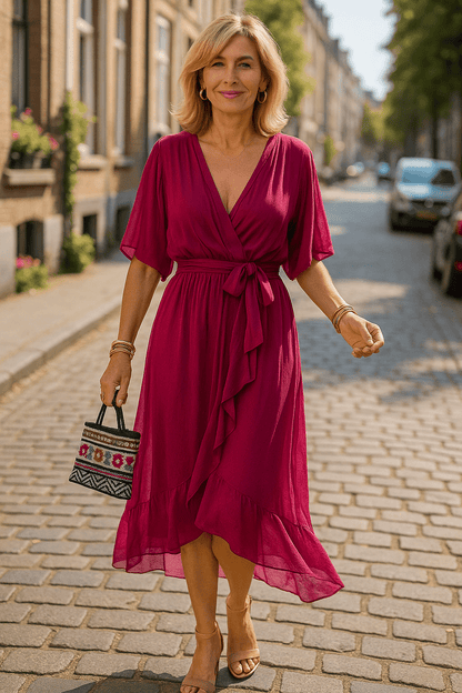 Elegante afslankende zomerjurk I Emma I