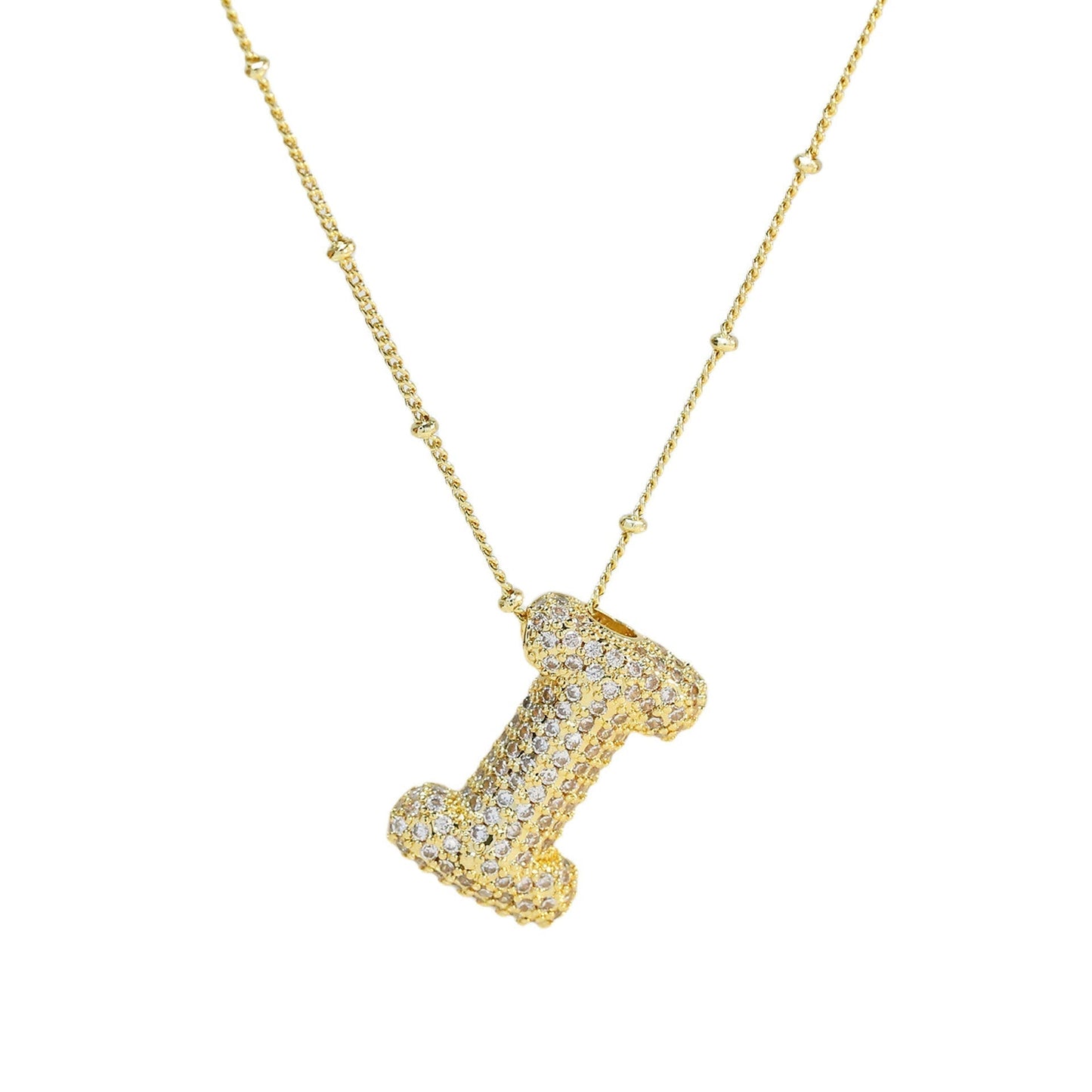 Savannah | Diamanten Bubble Letter Ketting
