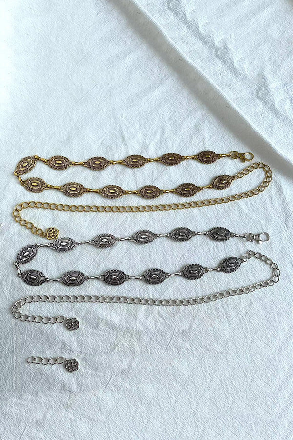 Raegan | Retro Geometrische Heupketting