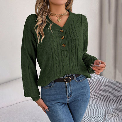 Louisa | Casual Gebreide Kabeltrui