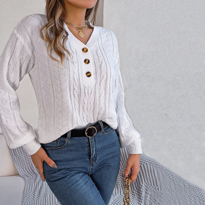 Louisa | Casual Gebreide Kabeltrui