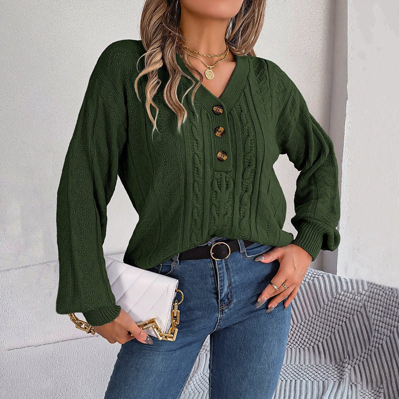 Louisa | Casual Gebreide Kabeltrui