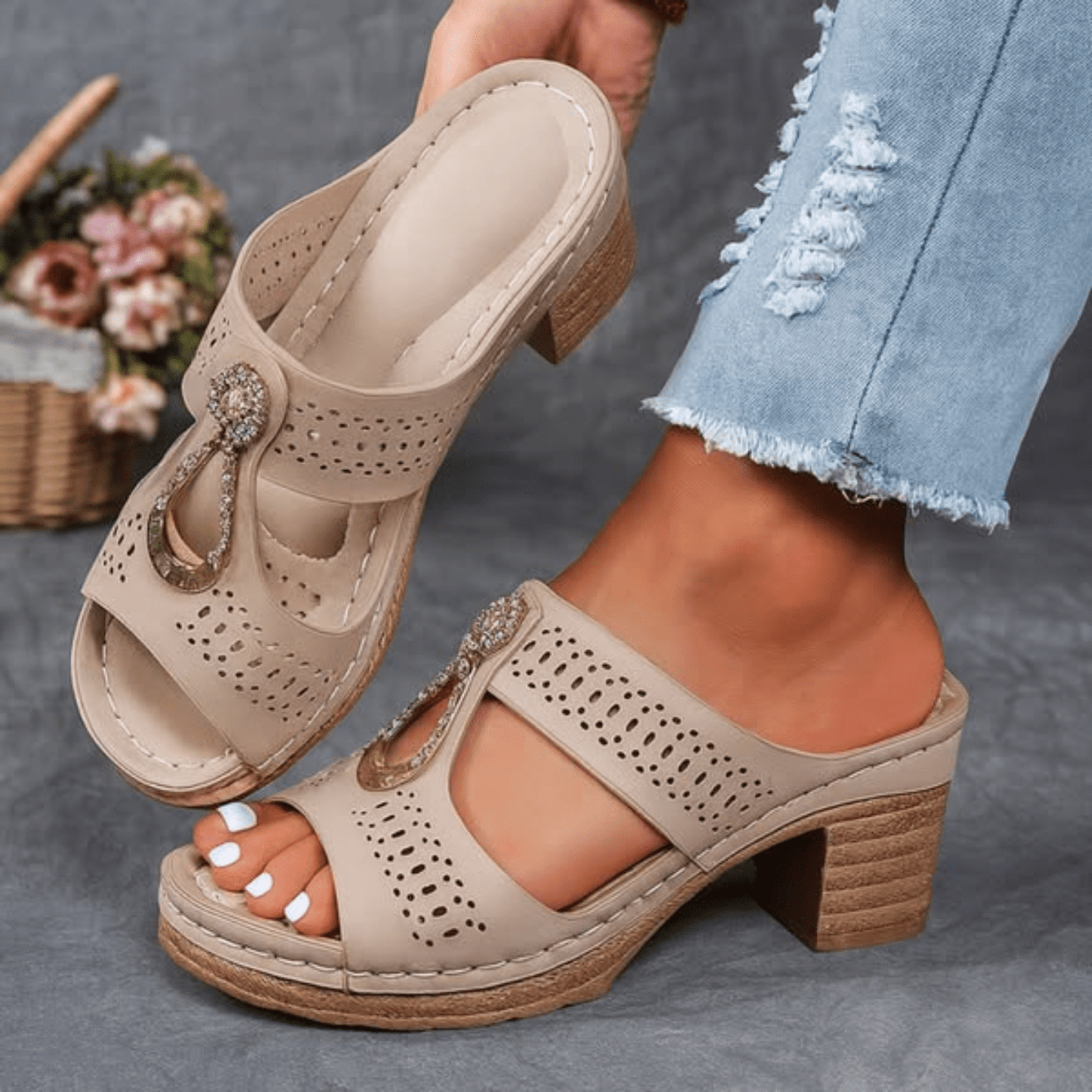 Maria™ | Chique en comfortabele orthopedische sandalen